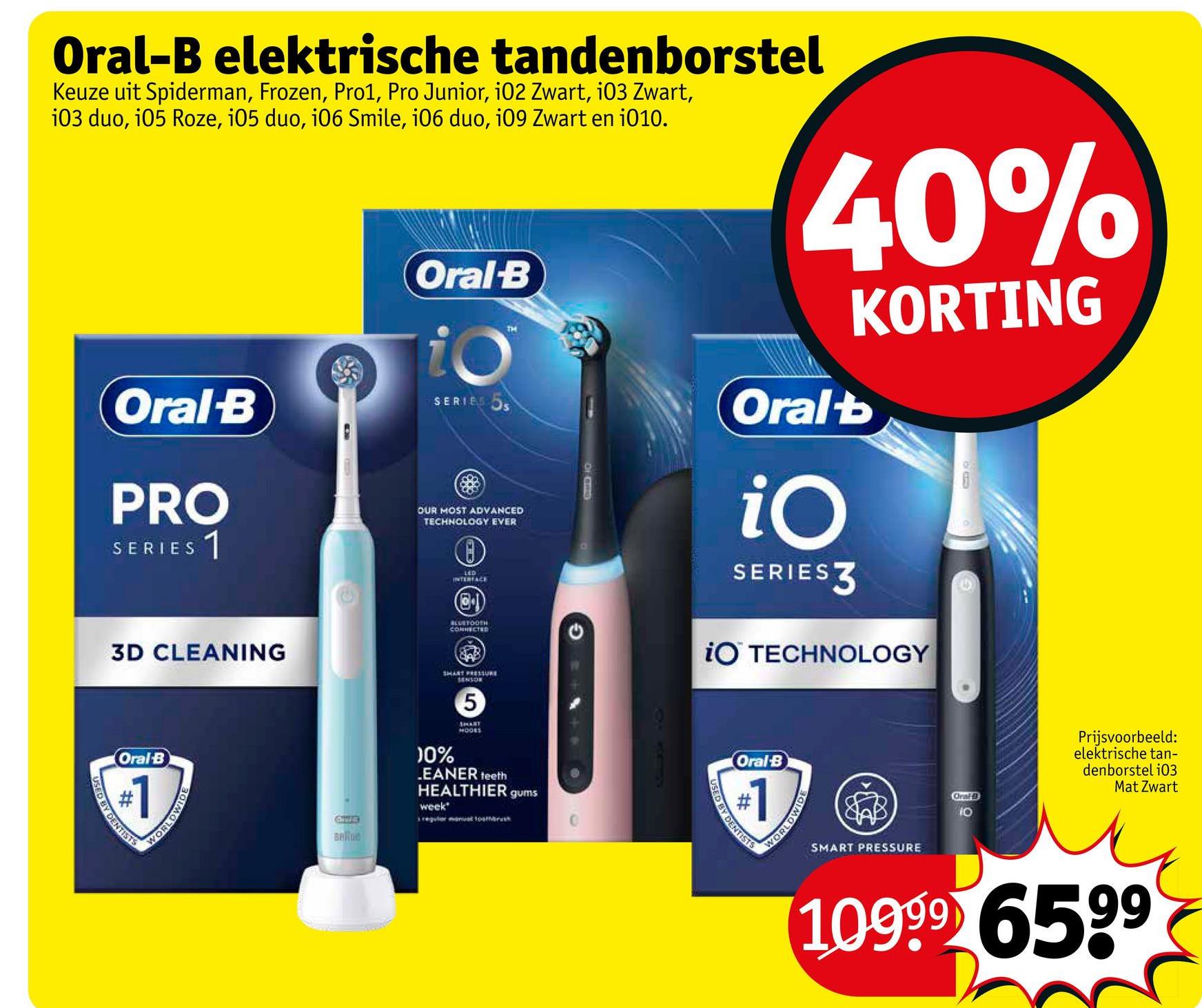 Oral-B elektrische tandenborstel