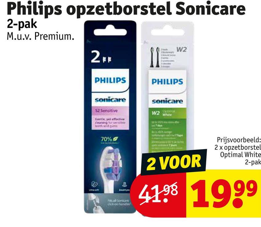 Philips opzetborstel Sonicare