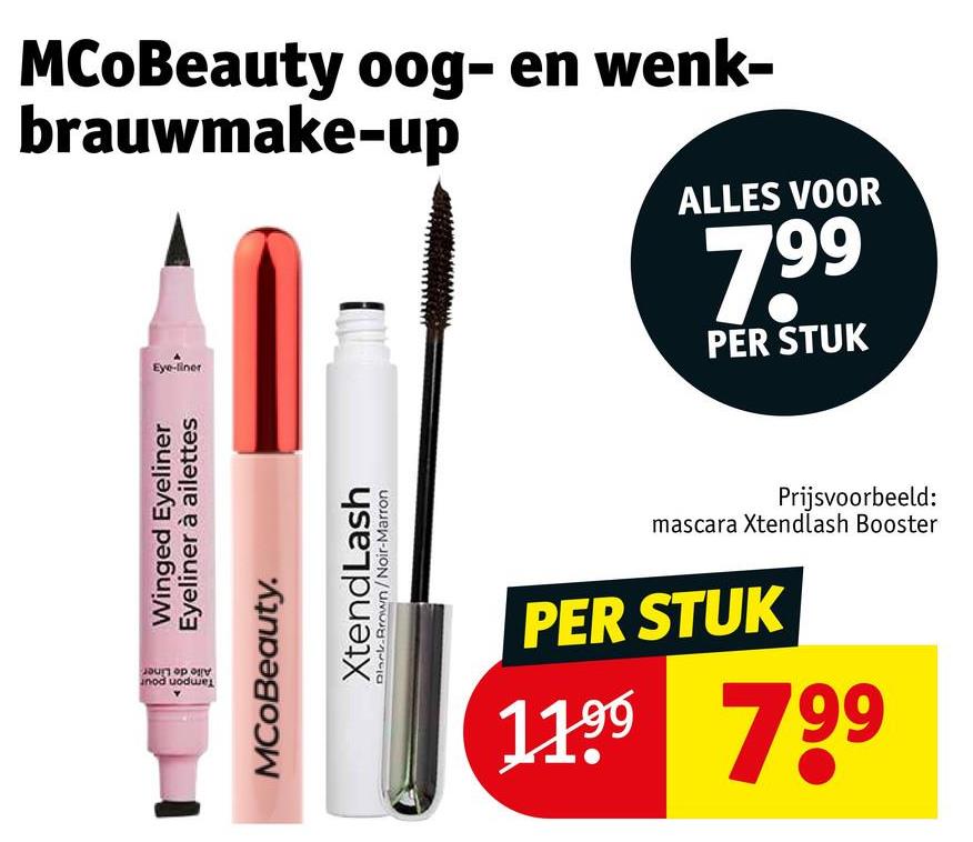 MCoBeauty oog- en wenk-brauwmake-up