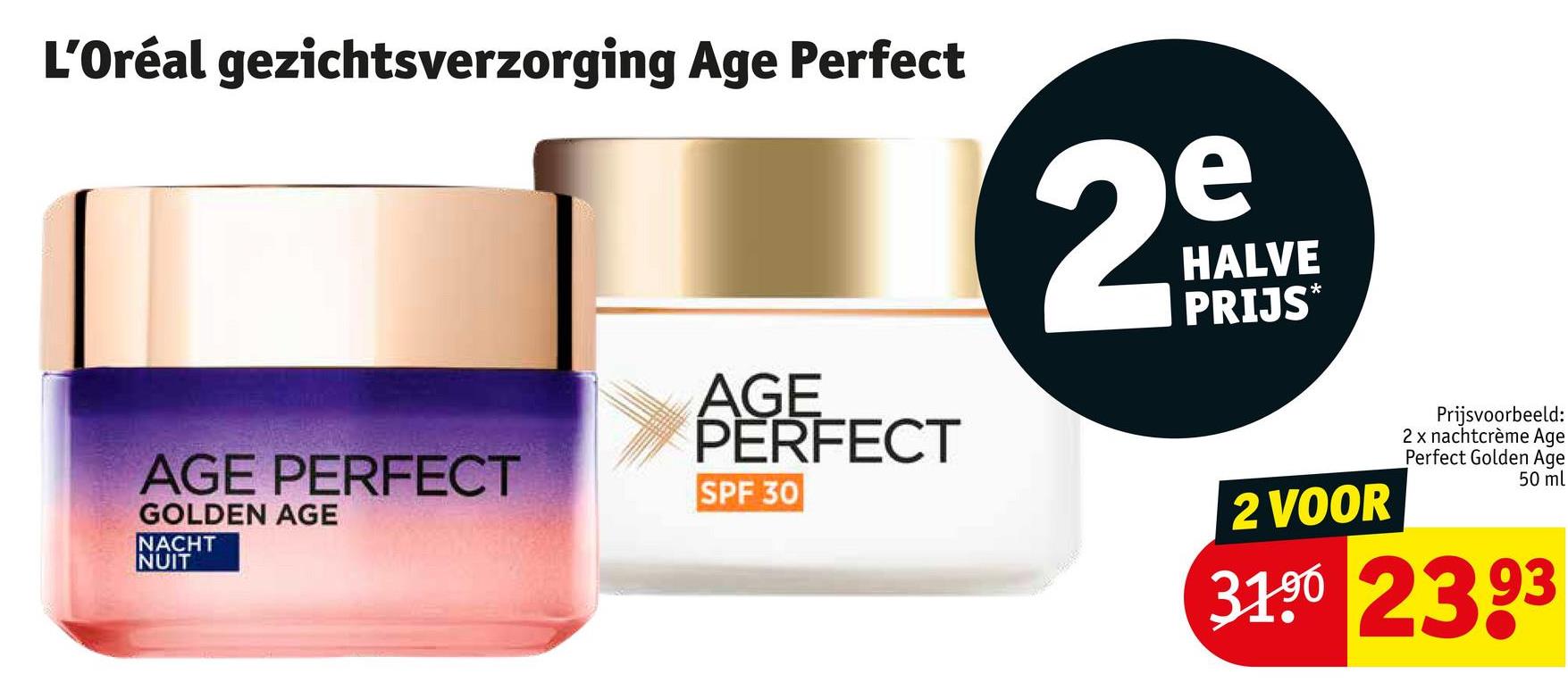 L'Oréal gezichtsverzorging Age Perfect