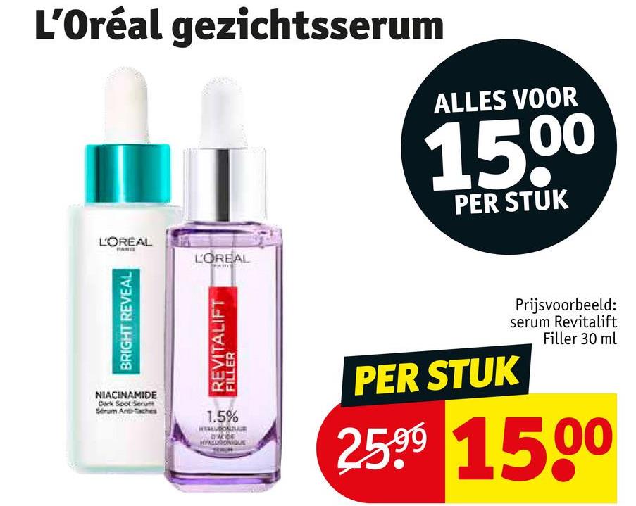 L'Oréal gezichtserum