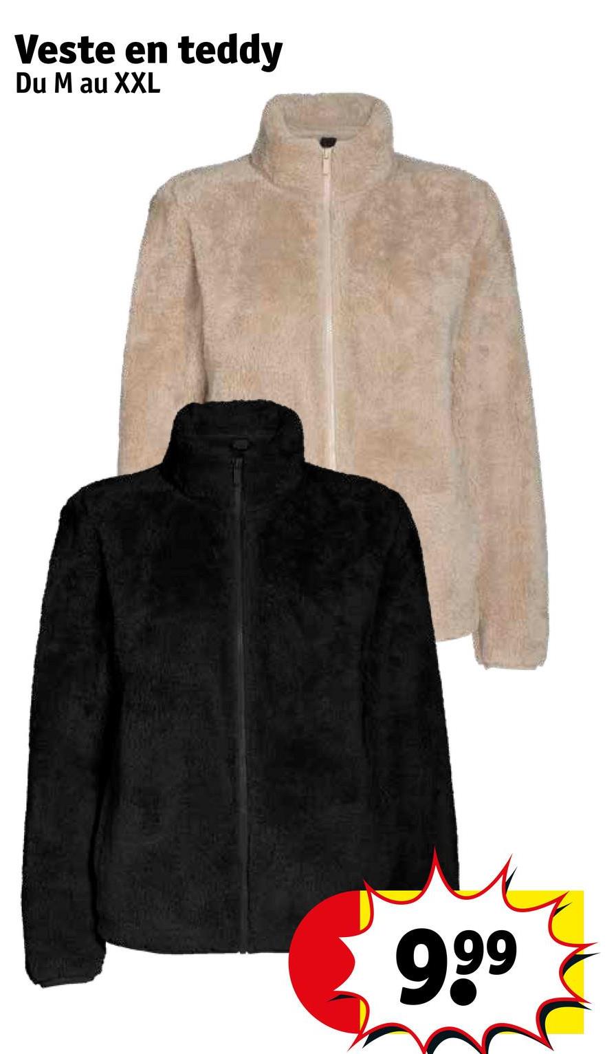Veste en teddy