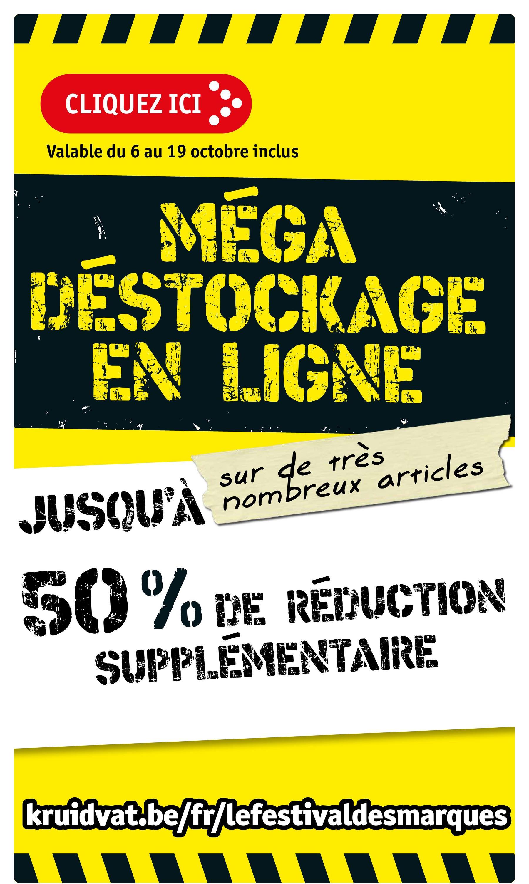 MÉGA DÉSTOCKAGE EN LIGNE