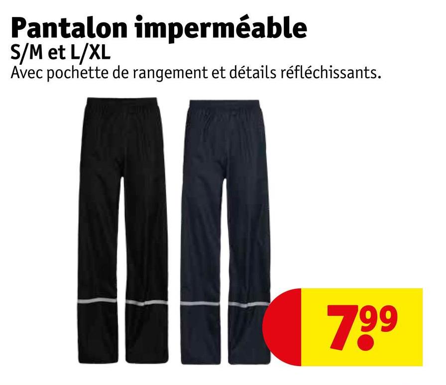 Pantalon imperméable