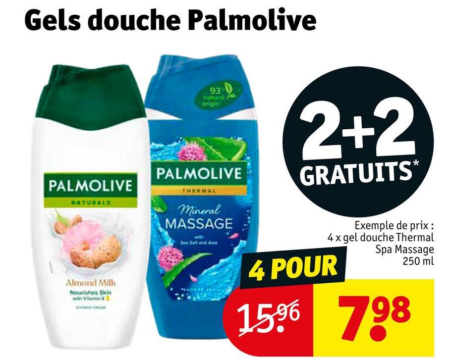 Gels douche Palmolive
