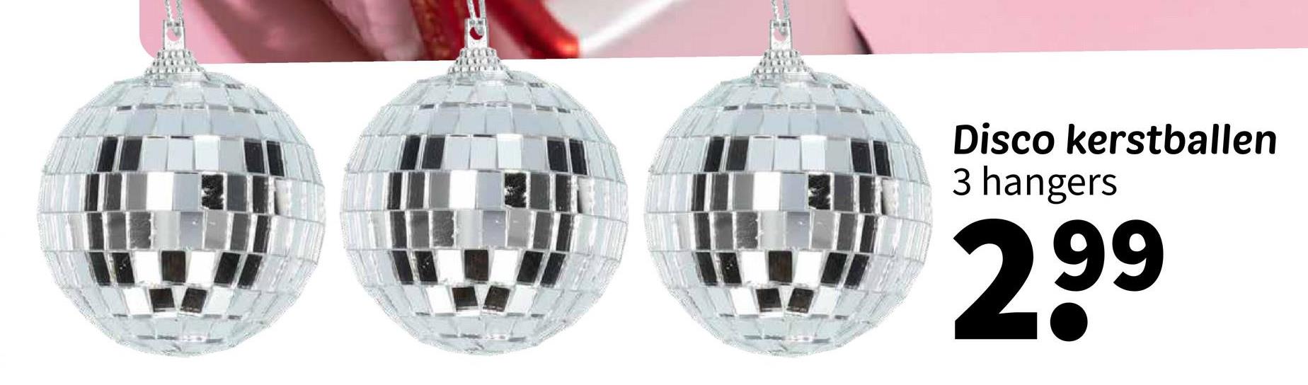 Disco kerstballen