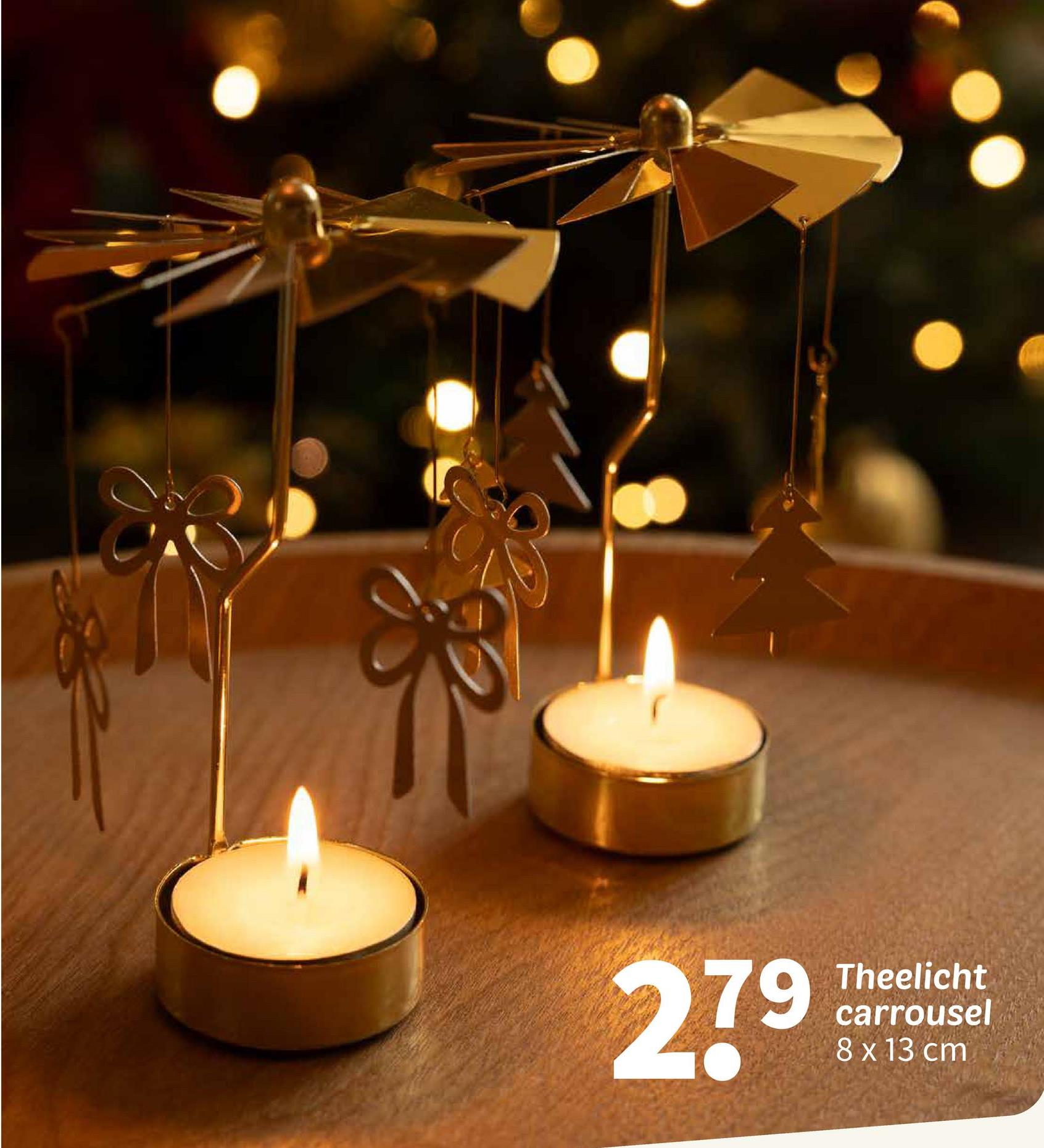 Theelicht carrousel
