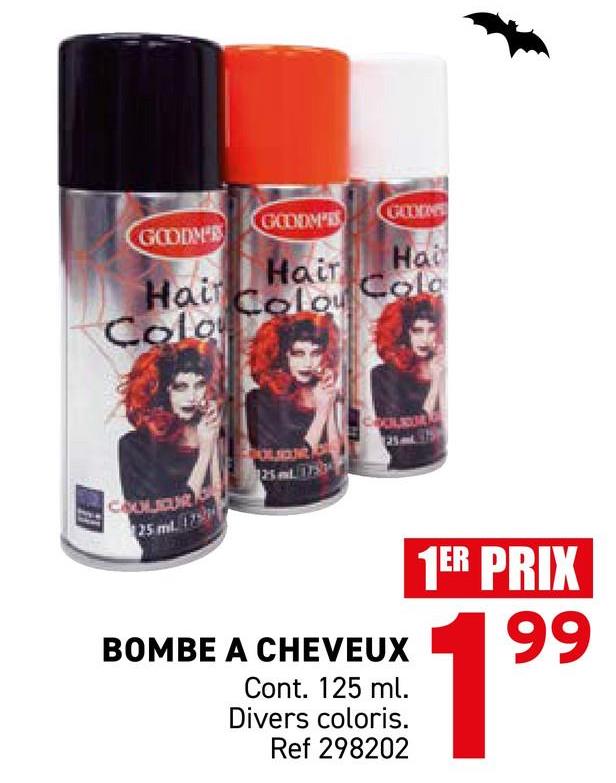 BOMBE A CHEVEUX