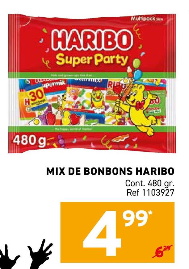 MIX DE BONBONS HARIBO