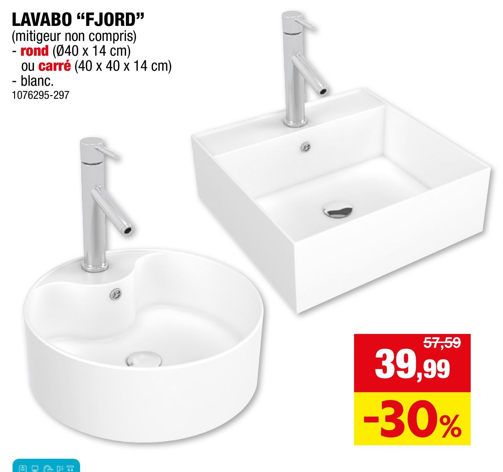 LAVABO "FJORD"
