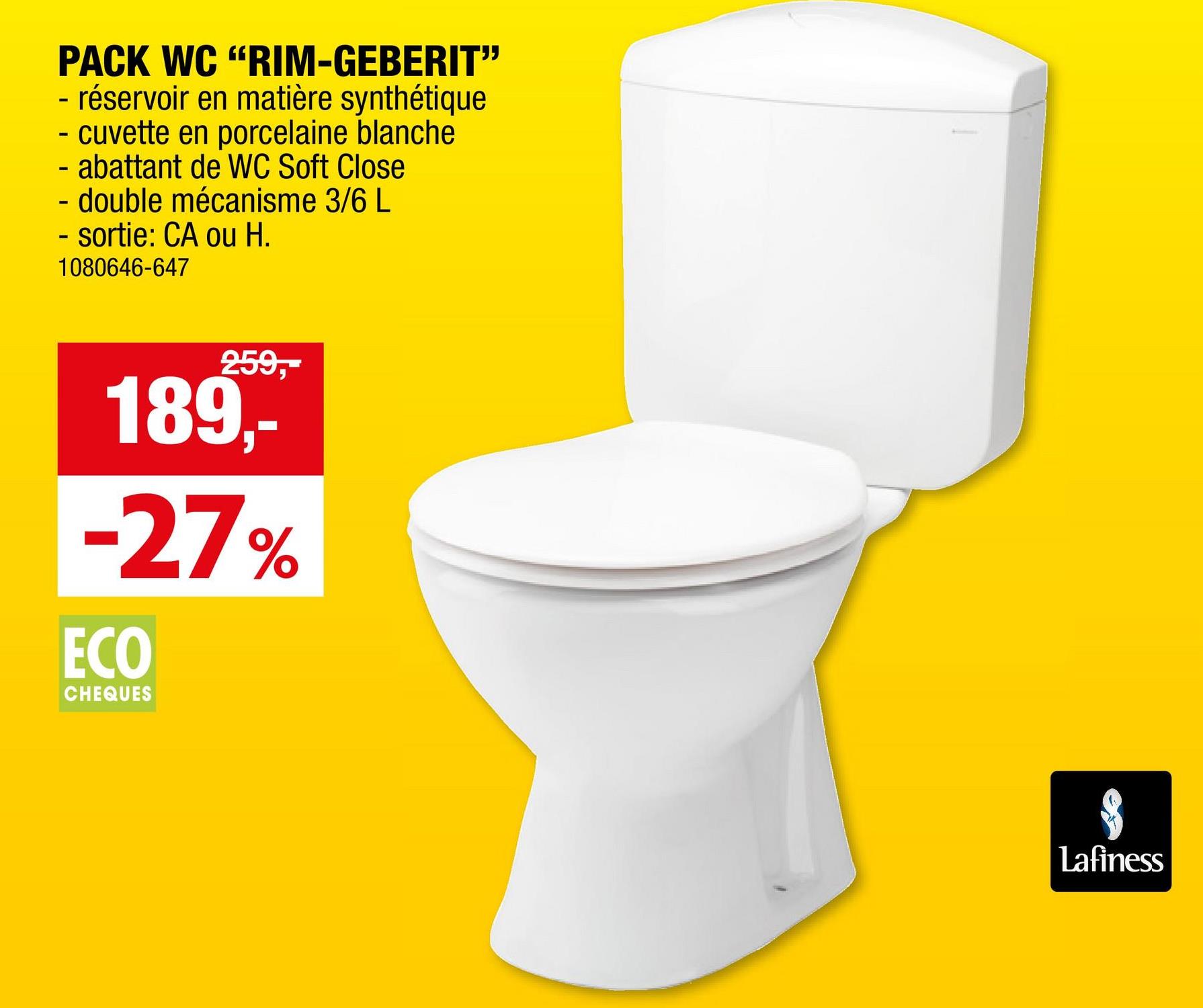 PACK WC "RIM-GEBERIT"