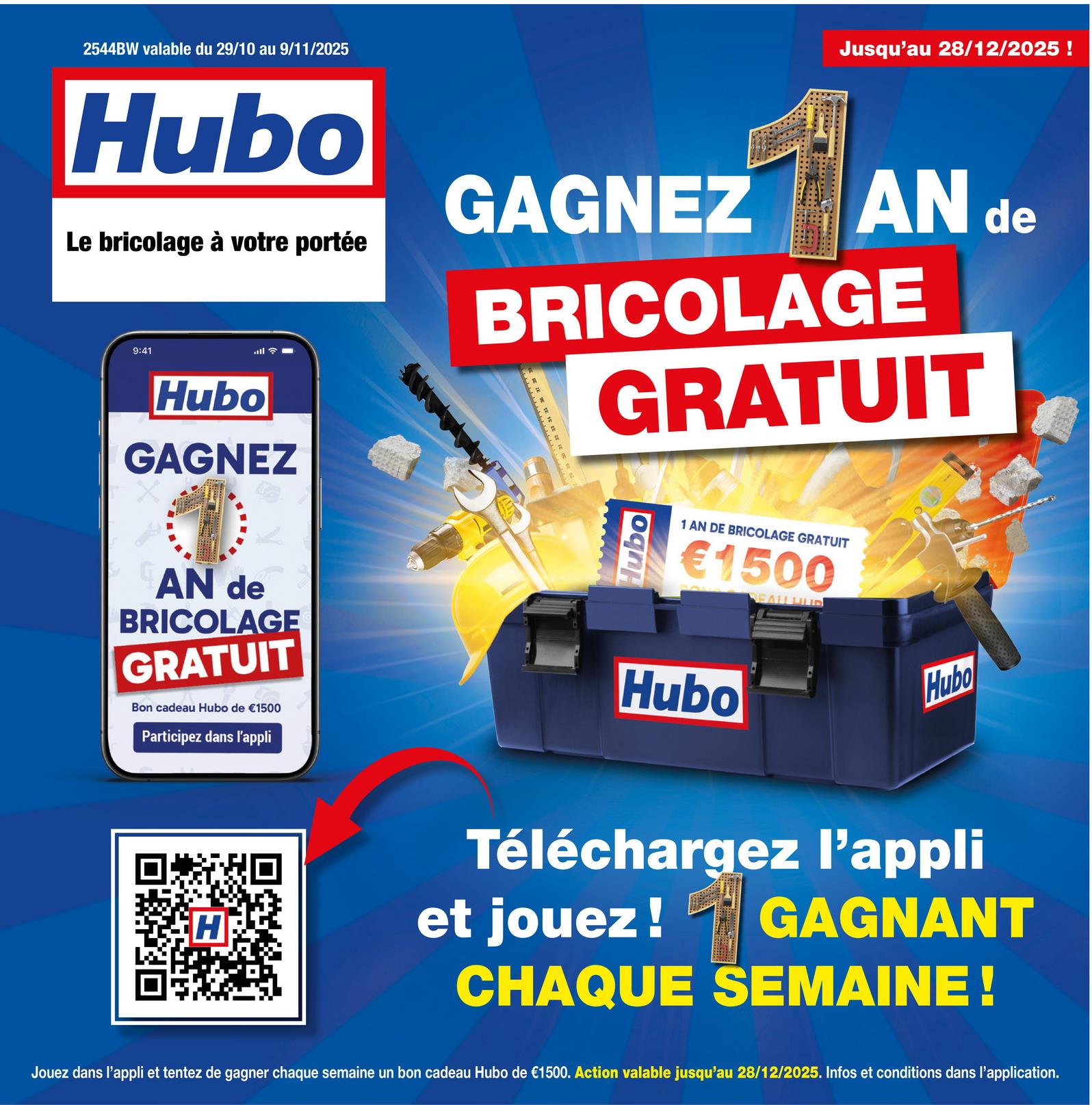 GAGNEZ 1 AN de BRICOLAGE GRATUIT