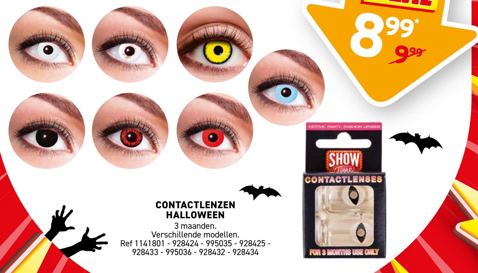 CONTACTLENZEN HALLOWEEN