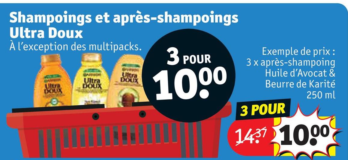 Shampooings et après-shampooings Ultra Doux