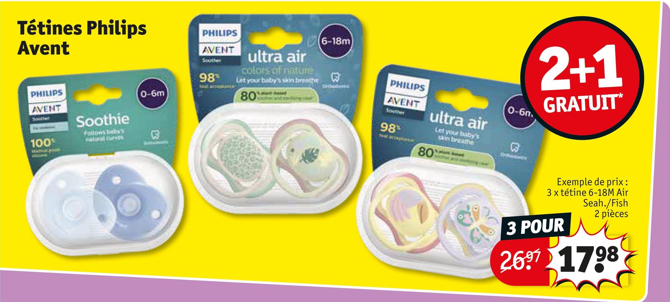 Tétines Philips Avent