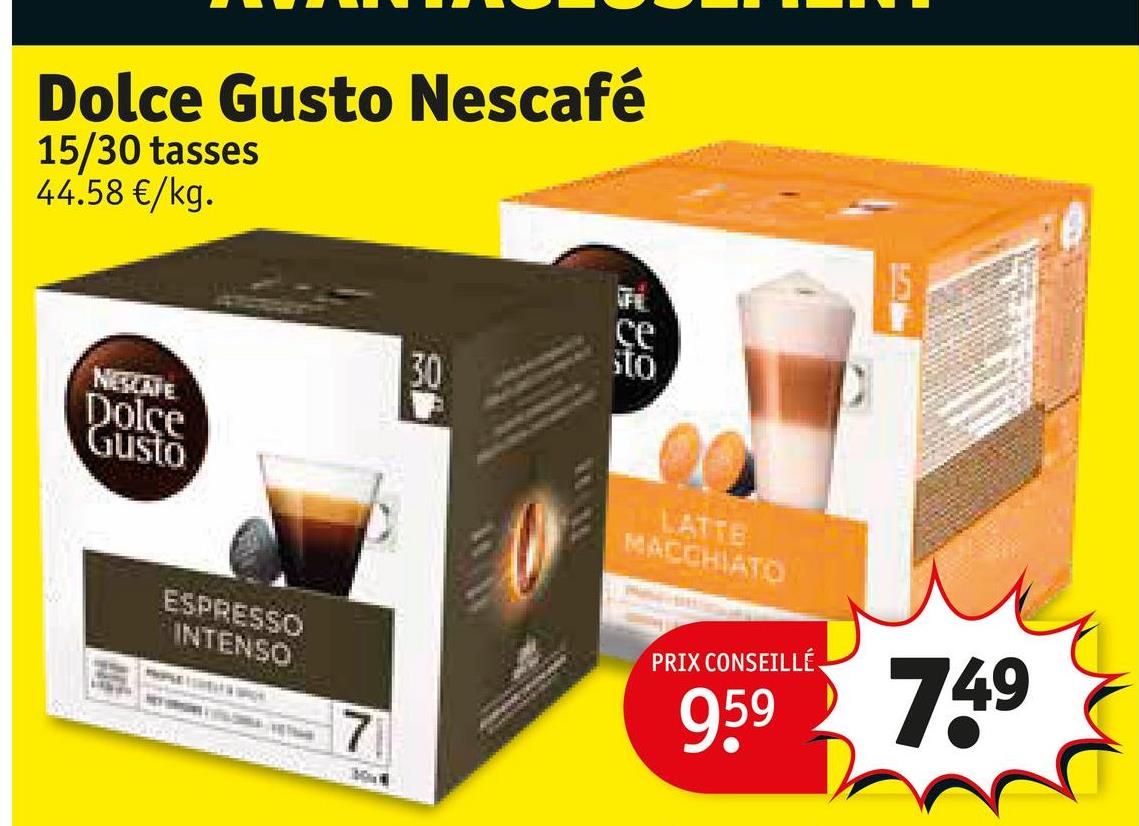 Dolce Gusto Nescafé