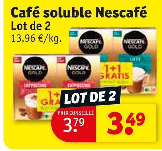 Café soluble Nescafé