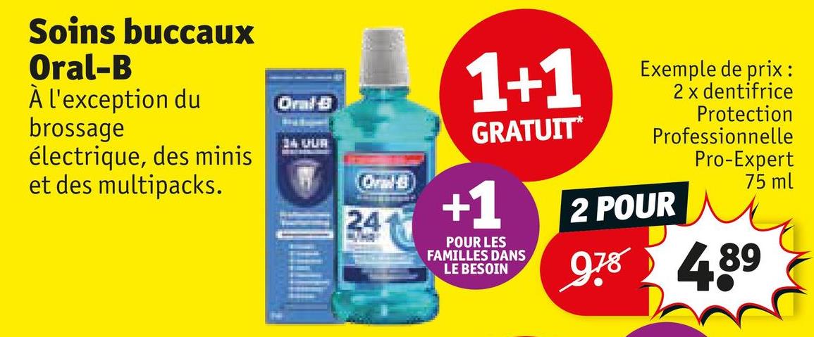 Soins buccaux Oral-B