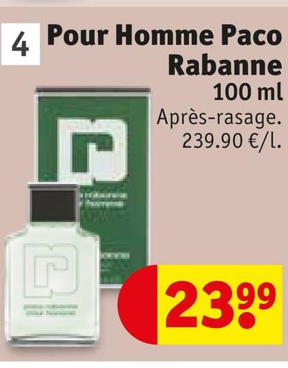 Pour Homme Paco Rabanne