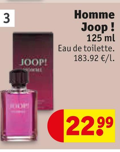 Homme Joop !