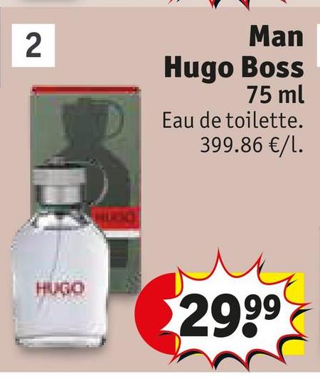 Man Hugo Boss 75 ml