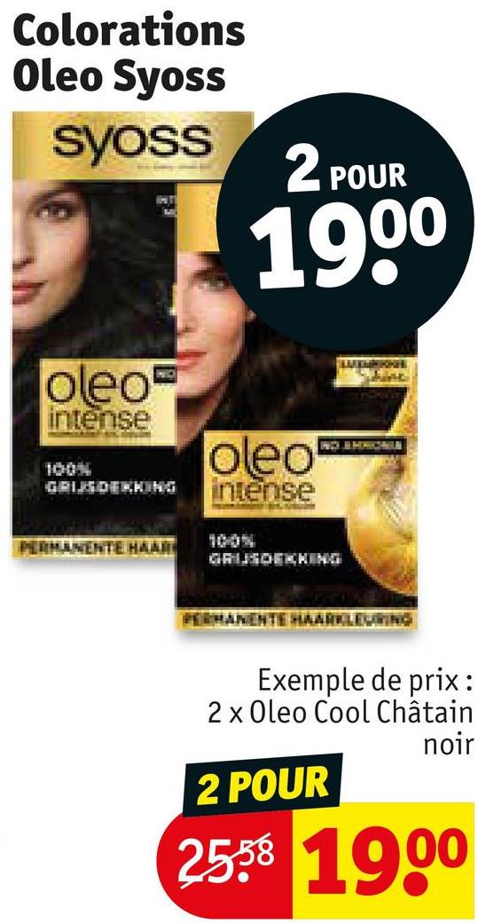 Colorations Oleo Syoss