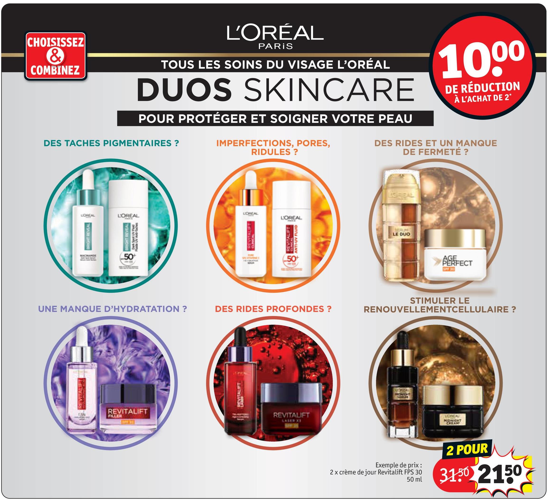 crème de jour Revitalift FPS 30 50 ml