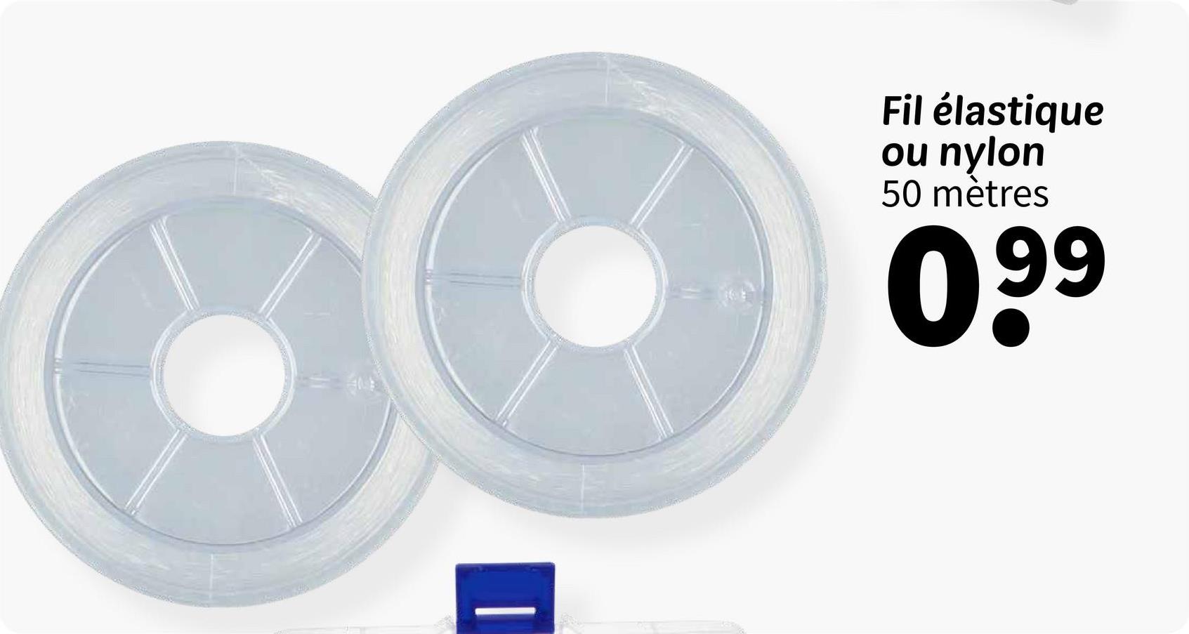 Fil élastique ou nylon