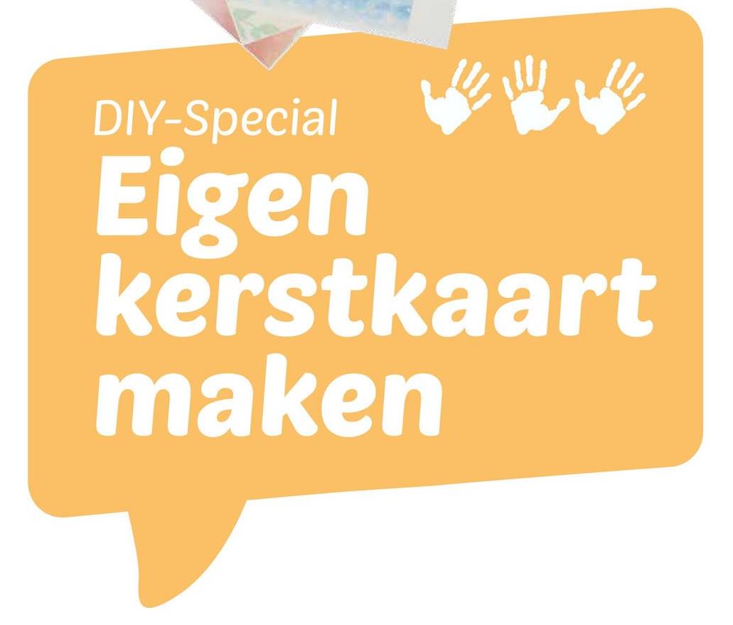 Eigen kerstkaart maken