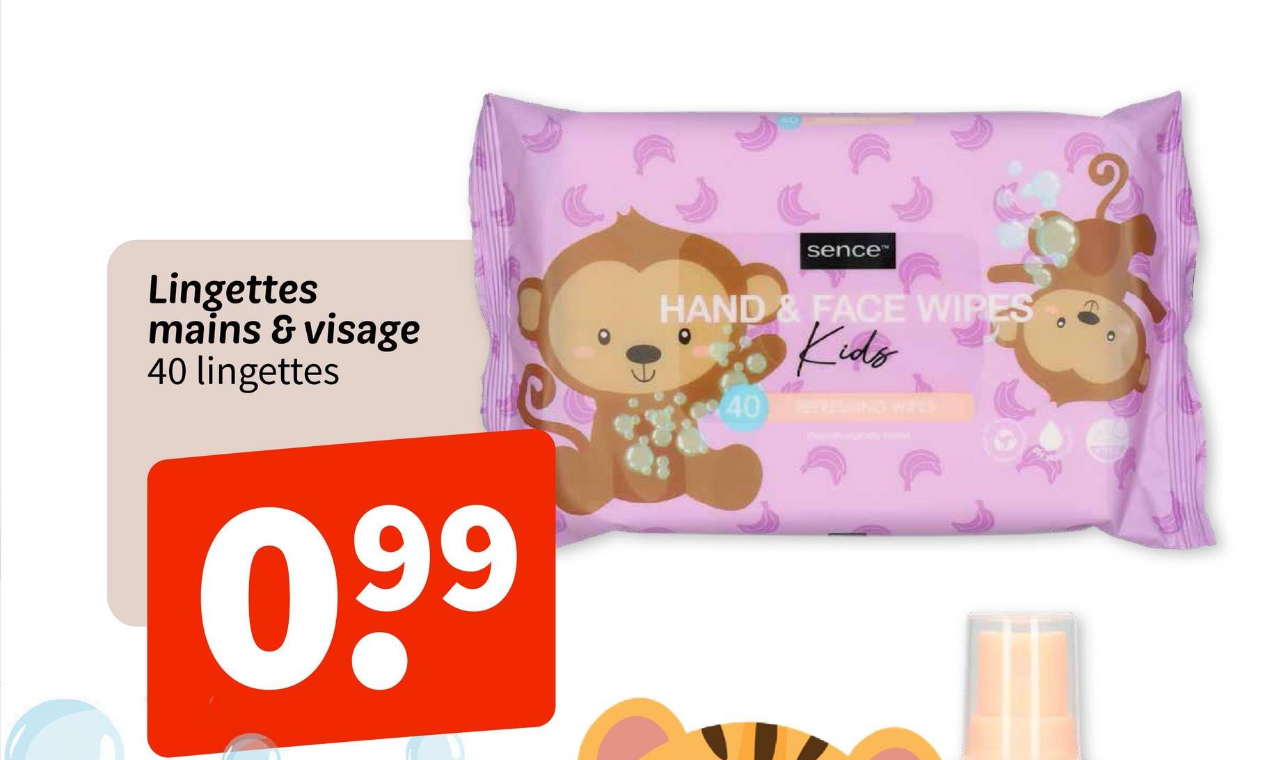 Lingettes mains & visage