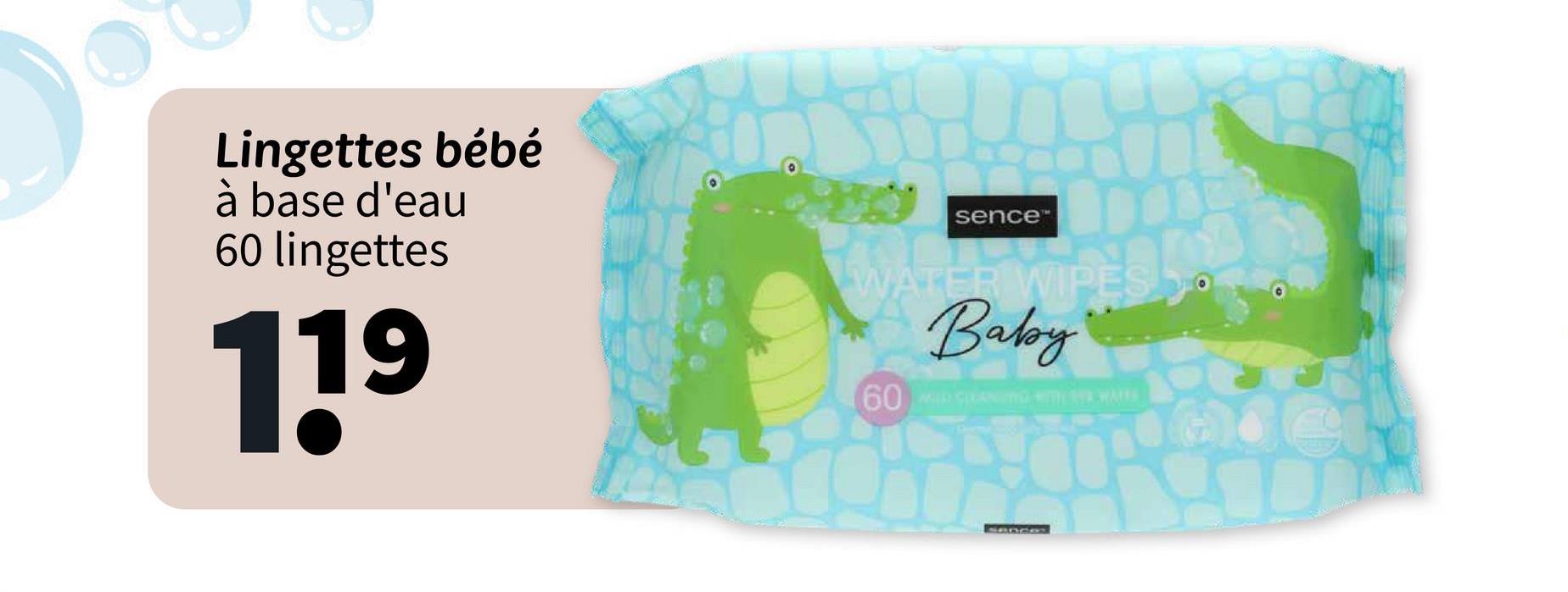 Lingettes bébé