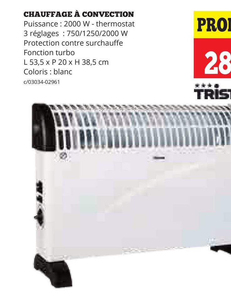 CHAUFFAGE À CONVECTION