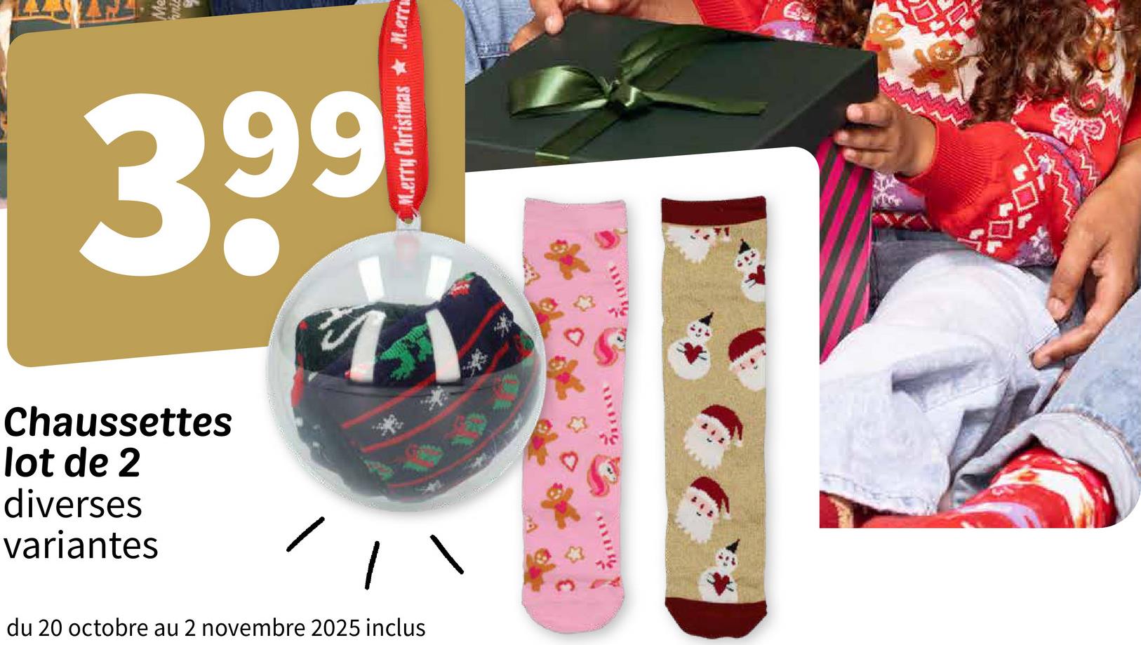 Chaussettes lot de 2