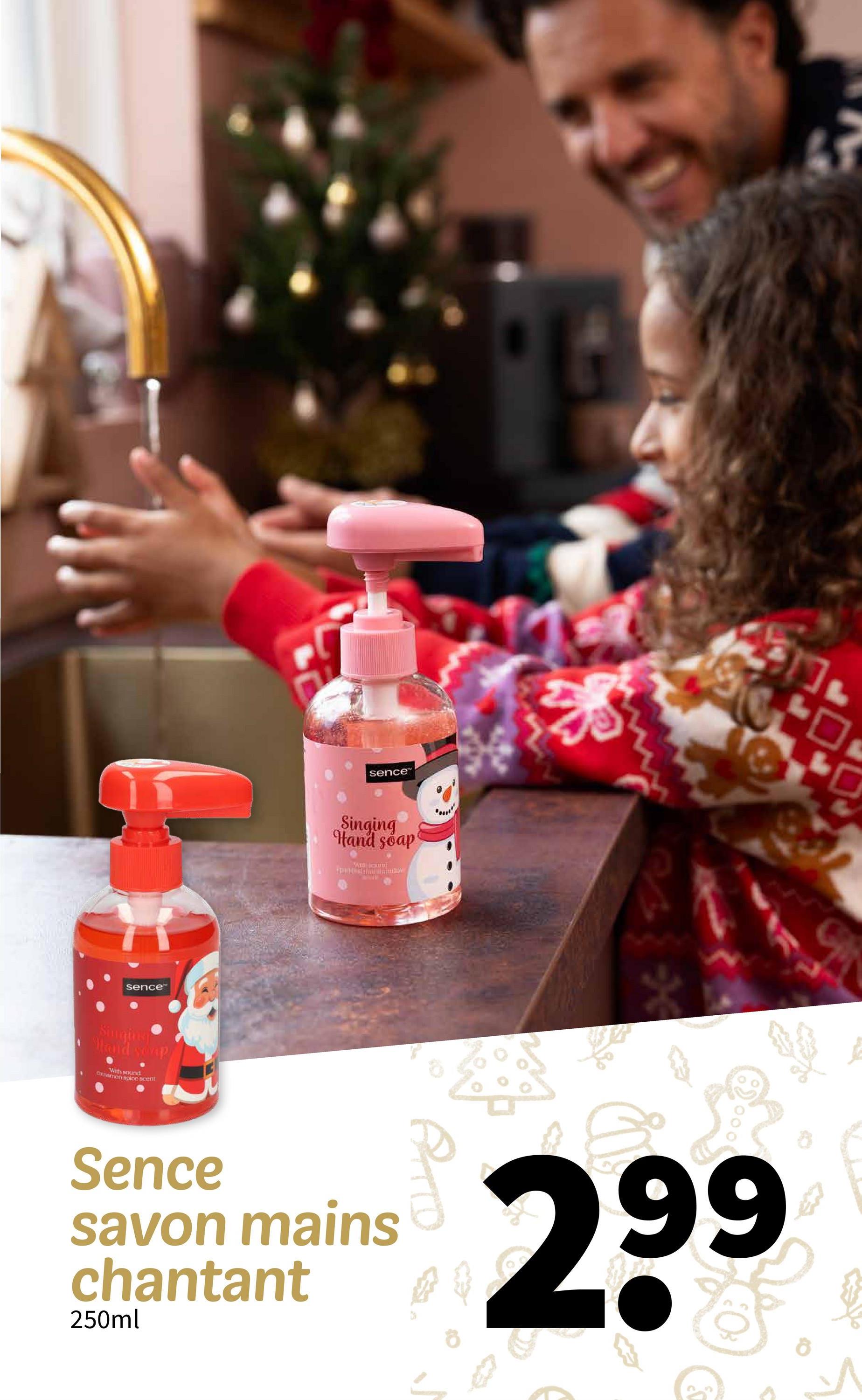 Sence savon mains chantant