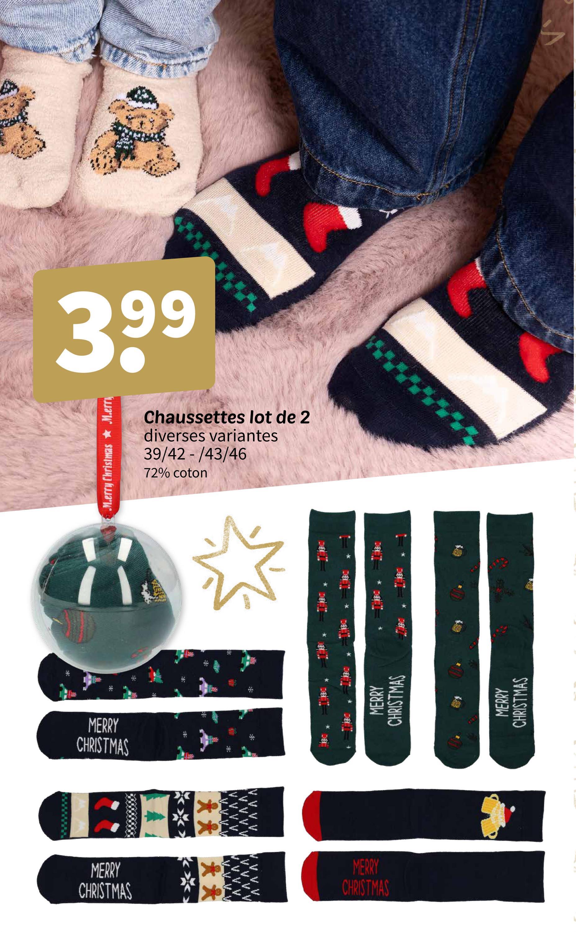 Chaussettes lot de 2