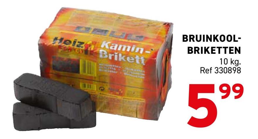 BRUINKOOL-BRIKETTEN