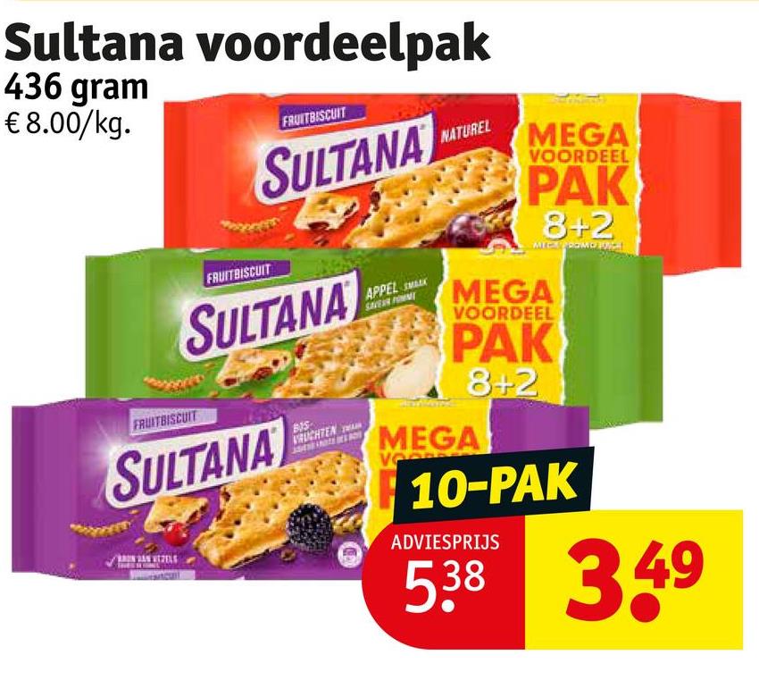 Sultana voordeelpak