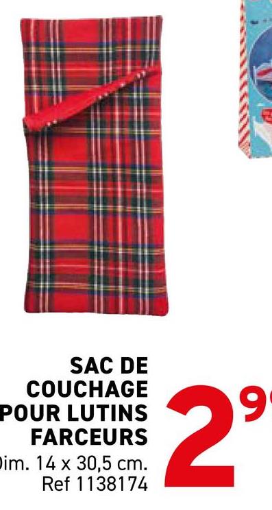 SAC DE COUCHAGE POUR LUTINS FARCEURS