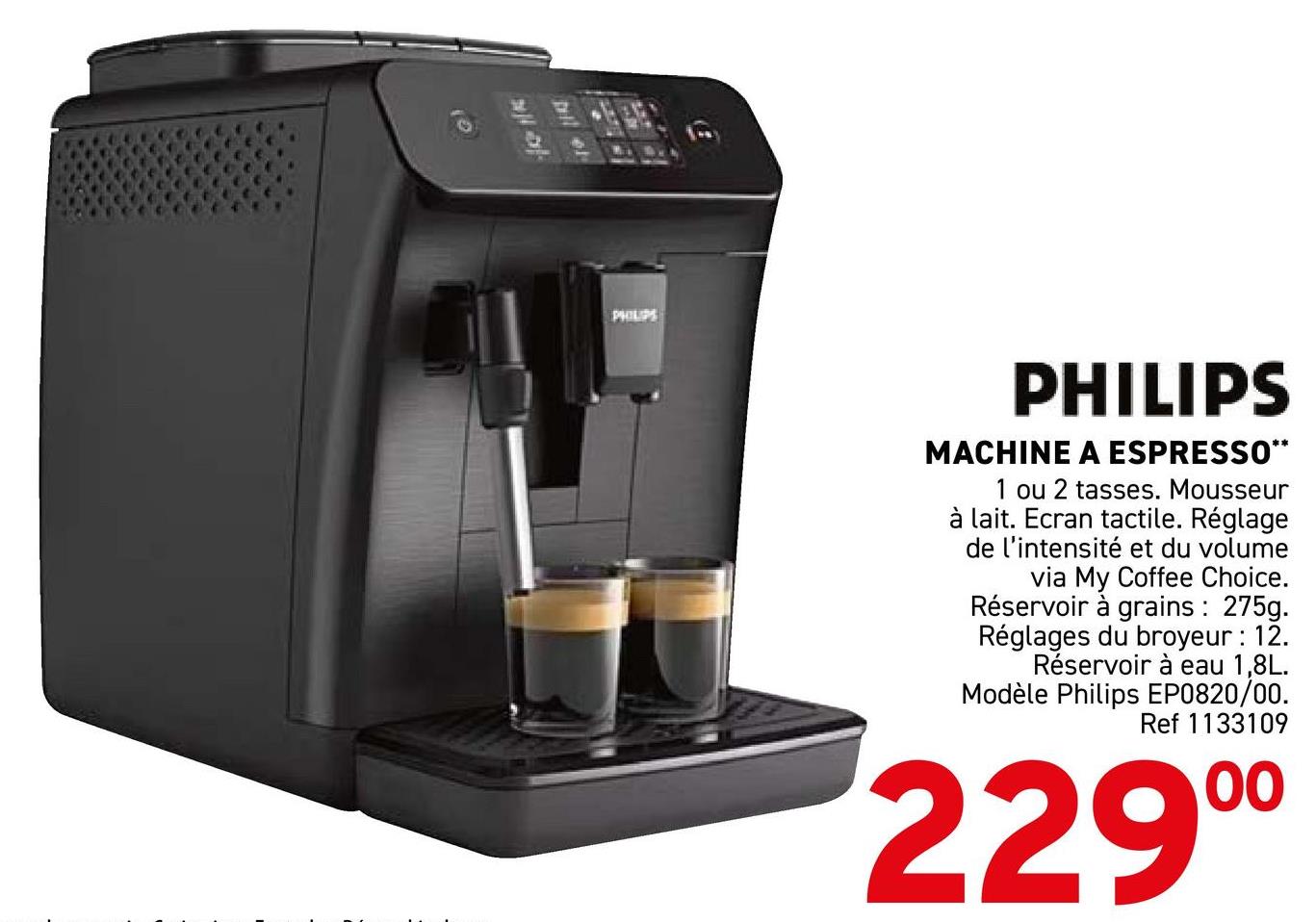 PHILIPS MACHINE A ESPRESSO**