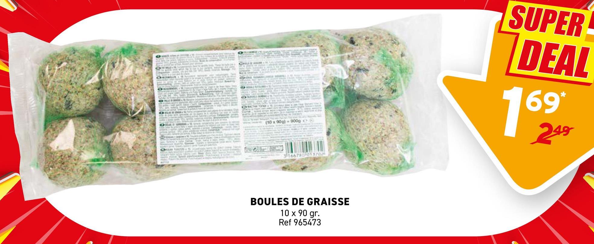 BOULES DE GRAISSE