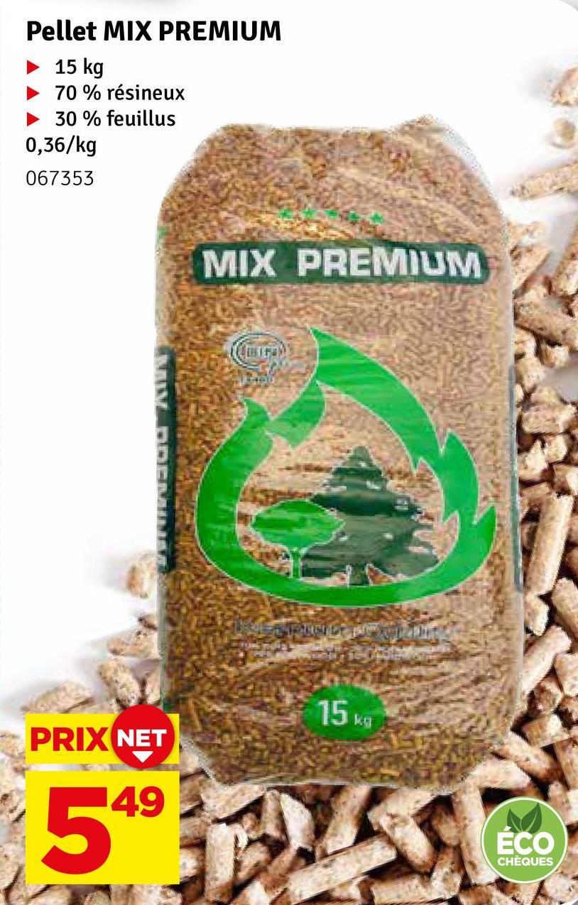 Pellet MIX PREMIUM