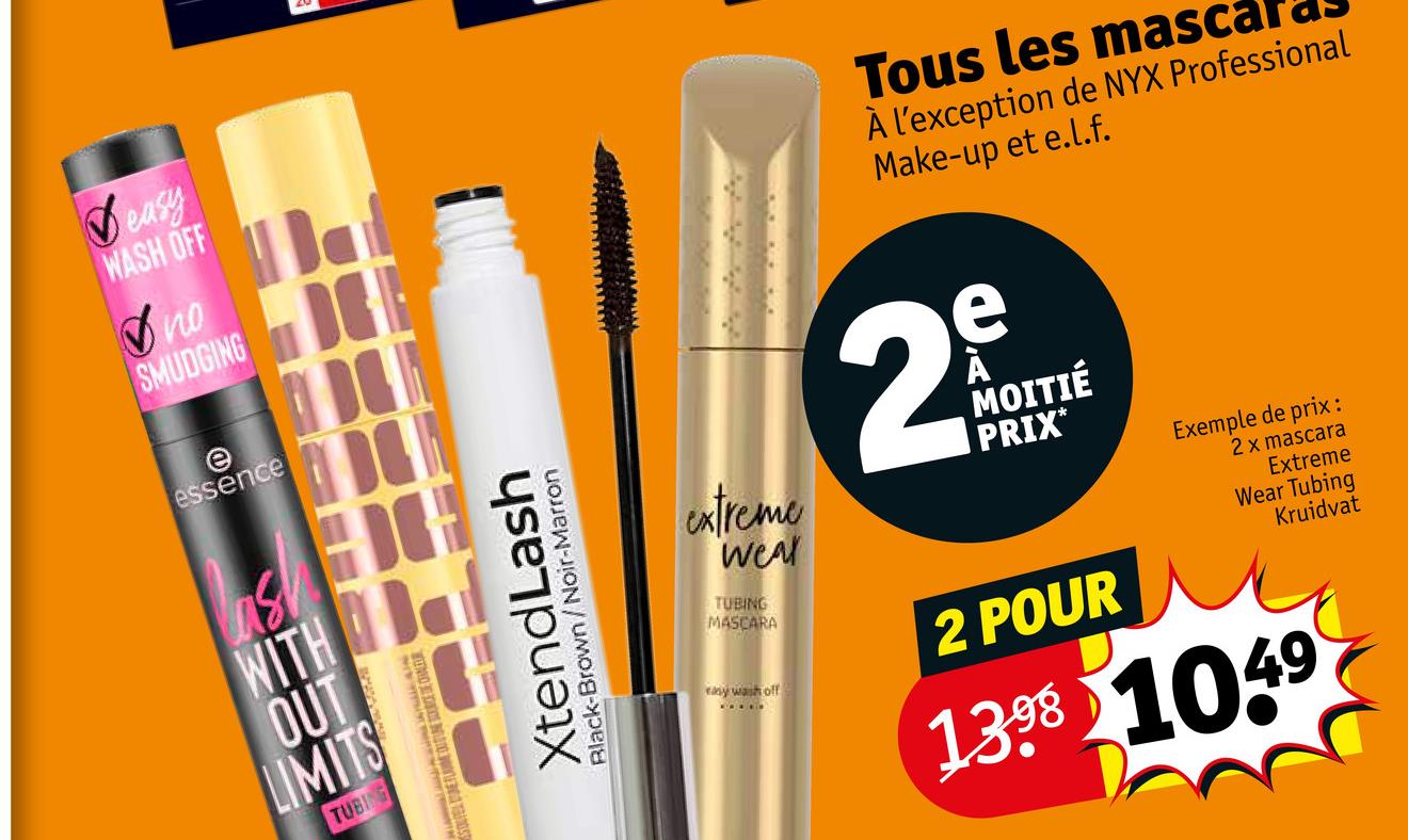 Tous les mascaras