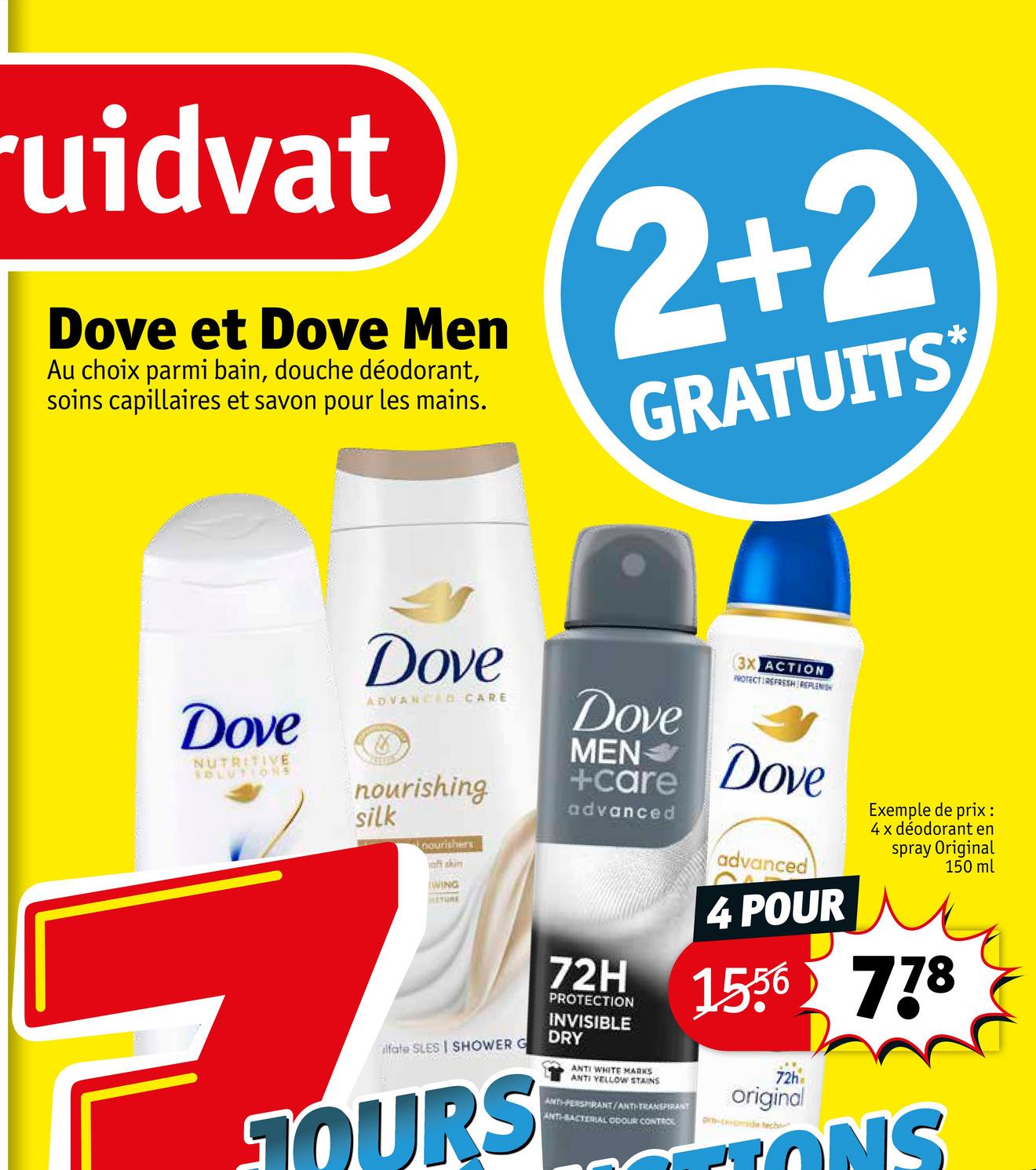 Dove et Dove Men