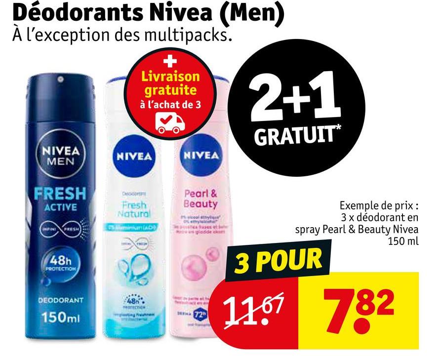 Déodorants Nivea (Men)