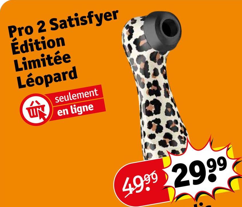 Pro 2 Satisfyer Édition Limitée Léopard