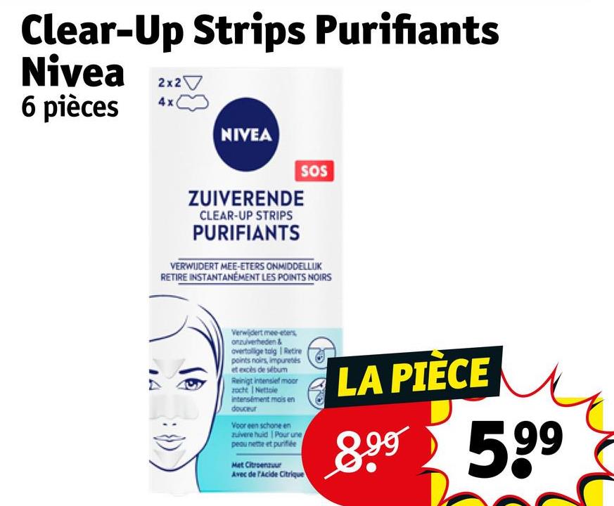 Clear-Up Strips Purifiants Nivea