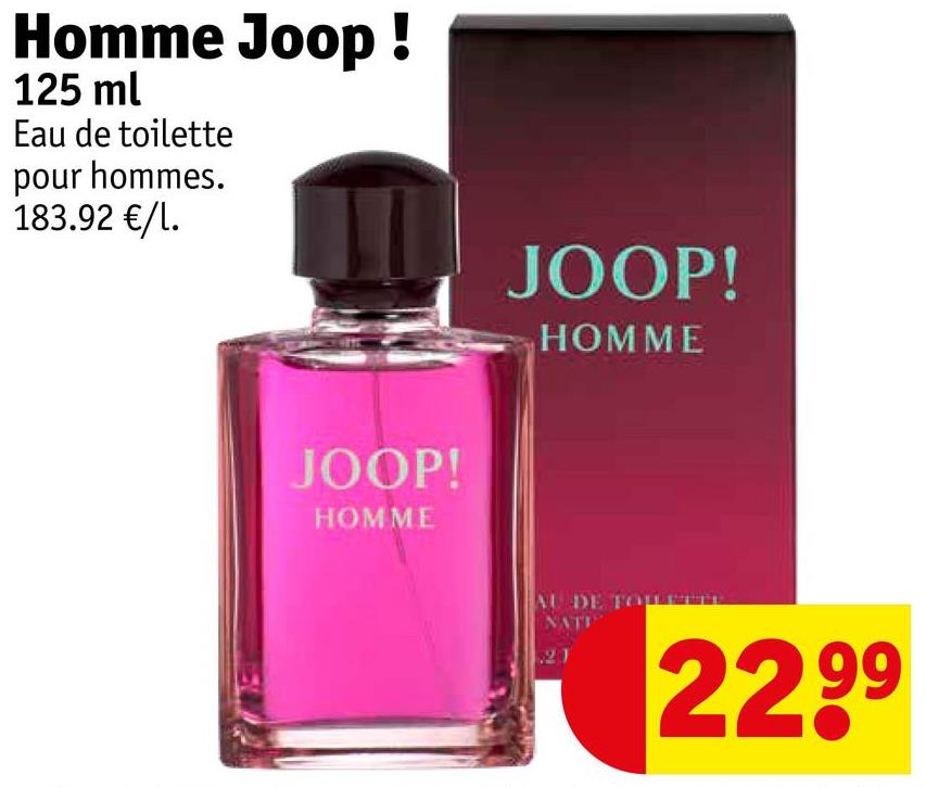Homme Joop !