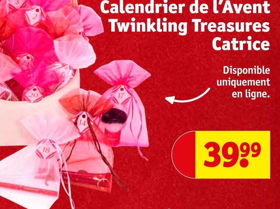 Calendrier de l’Avent Twinkling Treasures Catrice