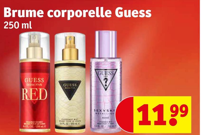 Brume corporelle Guess