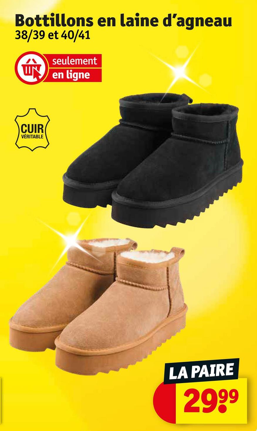 Bottillons en laine d'agneau